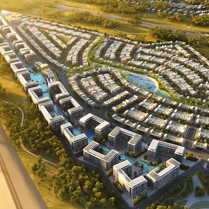 Damac Riverside Views Apartments Location